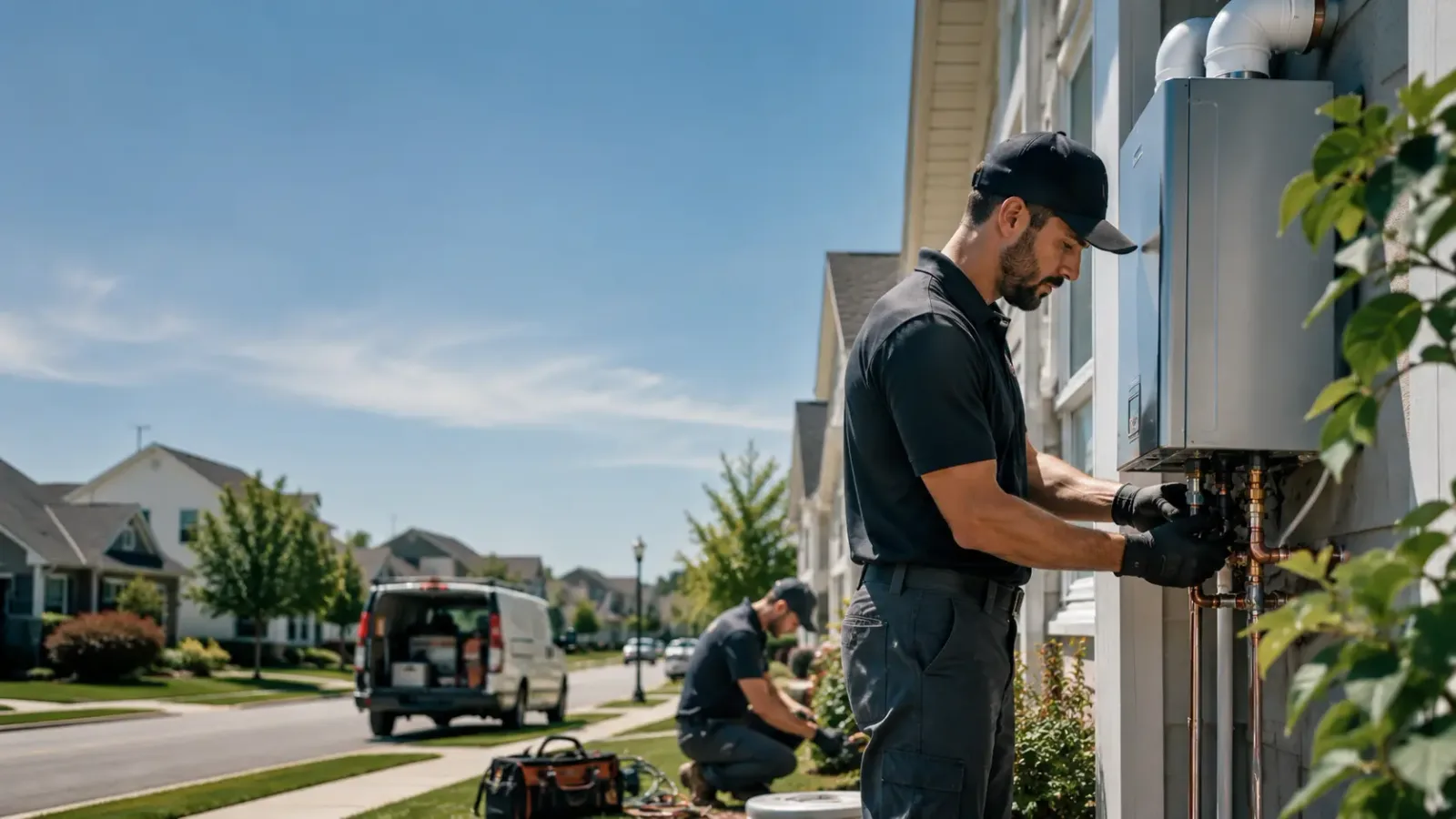 Tankless Water Heater Installation in Eure, NC